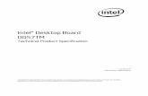 Intel® Desktop Board DQ57TM furnishing of documents and other materials and information does not provide any license, express or implied, by estoppel or otherwise, to any such patents,