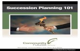 Succession Planning 101 - Better Business Content · PDF fileSuccession Planning 101 Table of Contents Introduction ... Warning: This book provides a basic overview to the subject