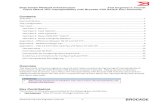 Contents · PDF fileAppendix C – VDX 3.0 VCS Fabric Switches and Nexus 7K with vPC ... Cisco Nexus vPC Interoperability with Brocade VDX Switch Port Channels