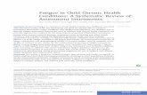 Fatigue in Child Chronic Health Conditions: A Systematic ... fatigue assessment instruments used in children with chronic health conditions and ... dDepartment of Pediatrics, University
