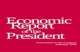 Economic Report of the President - The American · PDF fileEconomic Report of the President For sale by the U.S. Government Printing Office Superintendent of Documents, Mail Stop: