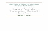 Medicare Benefits Schedule Review Taskforce … Content... · Web viewReport from the Obstetrics Clinical Committee – August 2016Page 35 Medicare Benefits Schedule Review Taskforce