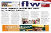 FRDA 1 December 2017 O. 2274 F Port insiders blamed for ...storage.news.nowmedia.co.za/medialibrary/Feature/6426/FTW-1... · Air / Sea / Road Freight ... Importers and Exporters (AMIE).