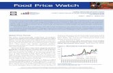 Food Price Watch - World Banksiteresources.worldbank.org/.../Food-Price-Watch-March-2013.pdf · Food Price Watch, produced by the ... large exporters of maize in South America—and