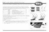 DR LEAF AND LAWN VACUUM Universal Deck … US AT 1 DR® LEAF AND LAWN VACUUM Universal Deck Adapter Kit# 35155 and 35156 These instructions explain how to install the DR Power Equipment