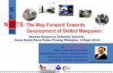 N TS: The Way Forward Towards Development of Skilled Manpower.euroskills.com.my/Attachments/SldnSlide.pdf · S L D N N TS: The Way Forward Towards Development of Skilled Manpower.