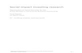 Social impact investing research report - Community ... · Web viewSocial impact investing research Department of Social Services for the Prime Minister’s Community Business Partnership