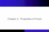 Chapter 2: Properties of Fluids - dicca.unige.it · PDF fileMeccanica dei Fluidi I (ME) 3 Chapter 2: Properties of Fluids Continuum Atoms are widely spaced in the gas phase. However,