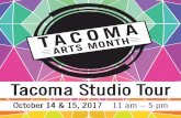 Tacoma Studio Tourcms.cityoftacoma.org/CEDD/TacomaCulture/arts/TA_TAMonth_17ST... · Tacoma Studio Tour Join us for the 16th anniversary of the Tacoma Studio Tour, featuring . 70
