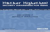 LECCIÓN 7 ATTACK ANALYSIS - Hacker Highschoolhackerhighschool.org/lessons/HHS_es7_Attack_Analysis.pdfAhora necesitas relacionar el número en la columna “PID” ... Seleccionar