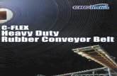 C-FLEXimg.tradekey.com/images/uploadedimages/brochures/4/6/...Types of C-FLEX conveyor belts for each use & application Ł General Conveyor Belt Nylon/NylonConveyor Belt Polyester/Nylon