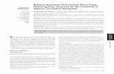 Delayed Ipsilateral Parenchymal Hemorrhage … Ipsilateral Parenchymal Hemorrhage Following Flow Diversion for the ... European Union and FDA approval for their ... hemorrhage had