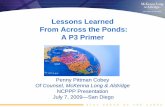 Lessons Learned From Across the Ponds: A P3 Primer · PDF fileLessons Learned From Across the Ponds: A P3 Primer Penny Pittman Cobey Of Counsel, McKenna Long & Aldridge ... --DuPont