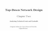 Top-Down Network Design - unipi.gr · PDF fileTop-Down Network Design Chapter Two Analyzing Technical Goals and Tradeoffs Original slides by Cisco Press & Priscilla Oppenheimer