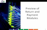 Preview of Return and Payment Modules Returns...Preview of Return and Payment Modules 1 Objective of Preview & Mechanism of obtaining feedback Dear Taxpayer / Tax Professional, 1.