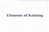Elements of Knitting - usti.cz basics.pdf · Weft knitting machines (Flat bed) Weft knitting machines (Circular) Warp knitting machines. Rachel knitting machines. Tricot knitting