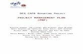 Executive Sponsors –Tom Clifford, DFA Secretary; Ricky ... CAFR R…  · Web viewProject Management Plan1. ... Hyperion is a web-based financial consolidation and reporting application