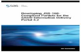 Developing JSR-168-Compliant Portlets for the SAS ... · PDF fileIntroduction to Developing JSR-168-Compliant Portlets ... The Portlet Deployment Tool is an Ant script that obtains