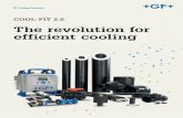COOL-FIT 2.0 - The Revolution for Efficient · PDF fileRack cooling Simple pre-insulated ... Use the COOL-FIT Calculation Tool to determine detailed, ... • Flexible section design