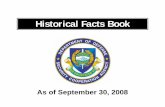 Historical Facts Book - SIPRI · PDF fileHistorical Facts Book As of September 30, ... 5,734 571 ... CZECH REPUBLIC 11,248 8,616 11,030 7,517 19,691 8,699 DENMARK 2,204,798