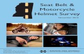 Seat Belt & Motorcycle Helmet Survey - Mississippi … Belt & Motorcycle Helmet Survey November 2016 Prepared by: J.W. Landrum Observational Laboratory David R. Parrish, Daniel Suddoth,