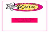 Nutritional Plan Level: KAIA - WordPress.com Kaia nutritional plan is designed specifically to cleanse your body, ... Siesta Taco Soup Herbal Tea w/stevia 150 Jumping Jacks…how fast