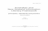 Australian and New Zealand Information Literacy · PDF fileand New Zealand information literacy framework: principles, standards and practice to reflect the ways academics and librarians