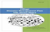 Village Disaster Management Plan Vill.-Hemu · PDF fileVillage Disaster Management Plan Vill.-Hemu Majra . ... a Village Disaster Management Plan may be one of the ... Community Health