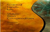 Scarred Lands Lite Magic Item Compendium -  · PDF fileScarred Lands Lite: Magic Item Compendium Contents ... Holy Sword of Karria ... 9.3.9 Fist of the Forsaken . . . 39