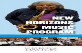 NEW HORIZONS MUSIC PROGRAM -    through active music-making. New Horizons accommodates those ... baritone/euphonium, tuba and percussion. ABOUT THE UD