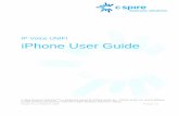 iPhone User Guide - C Spire - Wireless Phone and … Guide for iPhone_1...iPhone User Guide C Spire Business ... contacts groups cannot be created or edited from the iPhone client.