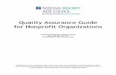 Quality Assurance Guide for Nonprofit Organizationsthecarecouncil.org/.../2015/01/Quality-Assurance-Toolkit.pdfQuality Assurance Guide for Nonprofit Organizations 4 Introduction This