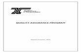 QUALITY ASSURANCE PROGRAM - Oregon Quality Assurance Program 2 Quality Control (QC) Quality Control is defined as: All contractor/vendor operational techniques and activities that