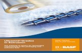 Ultramid Grades in Extrusion - BASF Performance · PDF fileUltramid® Grades in Extrusion ... Ultramid® nylon film properties ... Stretch ratio will usually be between 2.7 and 3.2