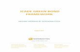 ICADE GREEN BOND FRAMEWORK - Icade - ImmobilierIcade has engaged Sustainalytics to provide a second opinion on its Green Bond Framework and on the ... elements of the Icade Green Bond