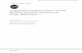 Compatibility Condition in Theory of Solid Mechanics ... 2007-214480 1 Compatibility Condition in Theory of Solid Mechanics (Elasticity, Structures, and Design Optimization) Surya