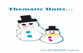 Thematic Units… - The Mailbox Units … from The MAILBOX ... Skater’s Waltz” while students push white chalk, crayons, or pastels over their paper pond in rhythm with the music.