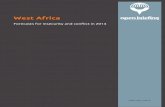 West Africa: Forecasts for insecurity and conflict in 2014 · PDF fileWest Africa: Forecasts for insecurity and conflict in 2014 1 Introduction West Africa has experienced a chequered