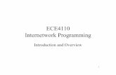 ECE4110 Internetwork Programming - Georgia Institute of ...blough.ece.gatech.edu/4110/intro.pdf · ... Receive process does not look at data, ... B C A1 A A2 Network Number (Address)