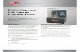 Delphi Common Rail Injector Function Tester. - mds. · PDF fileDelphi Common Rail Injector Function Tester. Go?NoGo?Simple,LowCost Diagnostic Capability for Common ... Denso and Bosch