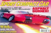 Sport Compact Car April 1996 - Neuspeed Compact Car April 1996… · over the modified brakes and 37 per ... the rotor. Neuspeed's project Cabrio already sported their trick cross-drilled