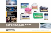 Chemicals, Lubricants and Accessories - Sporlan · PDF fileCatalog G-1, Chemicals, Lubricants and Accessories / Page 1 Table of Contents Catalog G-1, April 2012 supersedes Catalog