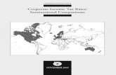 Corporate Income Tax Rates: International … the ways in which the corporate tax can distort economic behavior ... among countries in their corporate ... INCOME TAX RATES:INTERNATIONAL