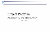Project Portfolio - Department of Computer Scienceja275/resume/portfolio_Jong.pdfHowever, applications running ... •C# Learning Source Prof. Ken Birman ... • Computer Vision, Machine