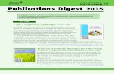 CITEE Publications Digest 2015 - CUTS · PDF filePublications Digest 2015 ... Water, Energy & Food Security in South Asia Water, ... induction of nuclear weapons and enhancement of