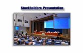 Stockholders Presentation - PFEW Presentation.pdfStockholders Presentation . PANEL OF JUDGES REPRESENT THE STOCKHOLDERS ... • Stockholder’s Equity Stockholders Presentation FINANCIAL