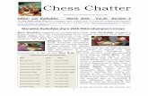 Chess Chatter - PortHuronChessClub Chatter Vol...Chess Chatter Newsletter of the ... The Port Huron Chess Club meets Thursdays, except holidays, ... Each student received a certificate