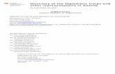 Directory of the Diplomatic Corps and other ... · PDF fileDirectory of the Diplomatic Corps and other representations in Austria As of November 06, 2015 Afghanistan (Islamic Republic