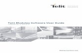 Telit Modules Software User Guide - lte.com.tr · PDF fileAT+CGSMS AT+CLCK AT+CLIP AT+CLIR AT+CLVL AT+CMEE AT+CMGD ... to copy, reproduce in any form, ... 2.12.7. Dialing a Phone