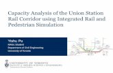 Capacity Analysis of the Union Station Rail Corridor using ...uttri.utoronto.ca/files/2017/08/USRC-Thesis-Presentation...Min. headway at Mainline – minimum train separation + operating